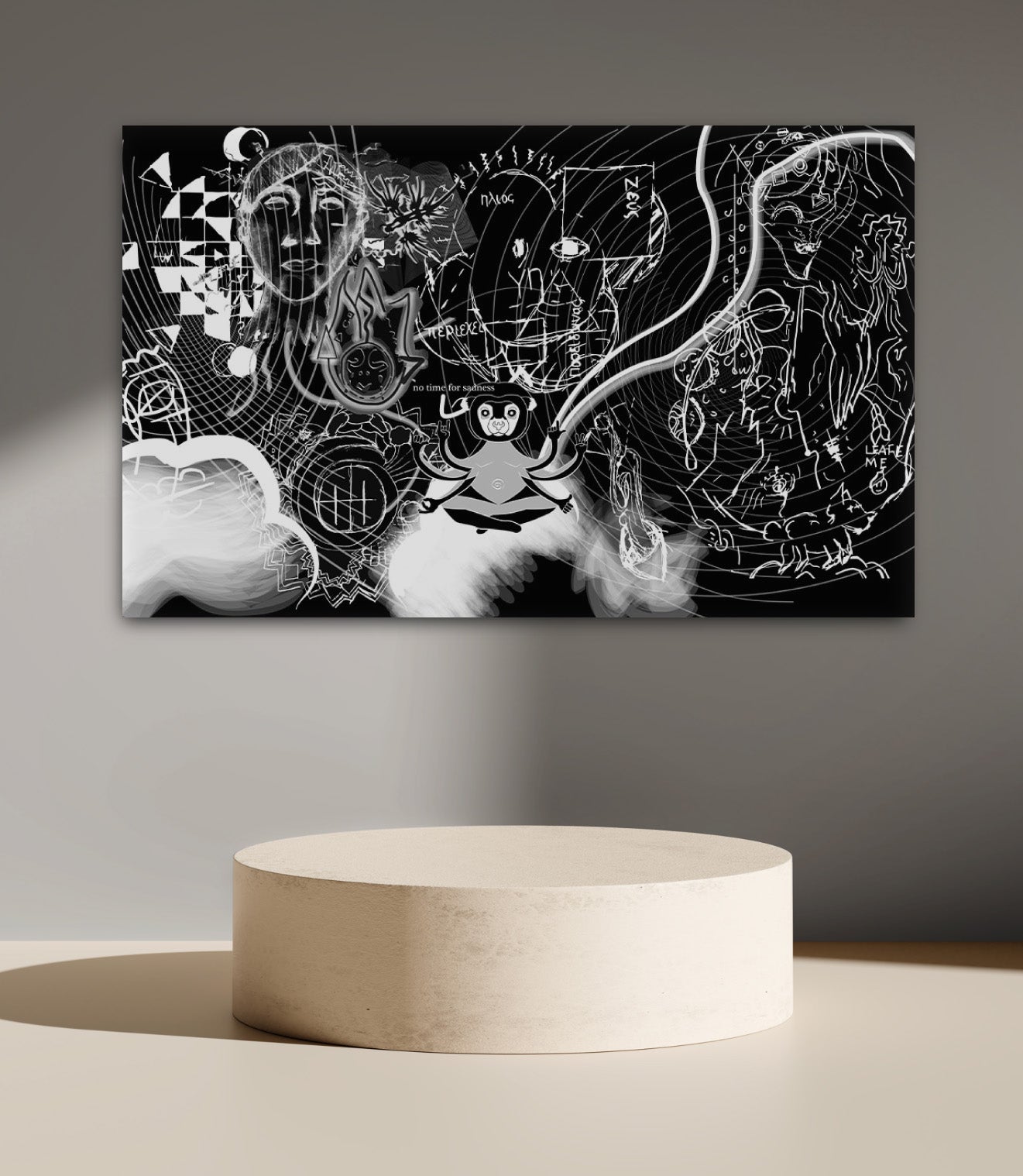 ARTWORK - SPIRIT IN MINDS(BLACK / WHITE)