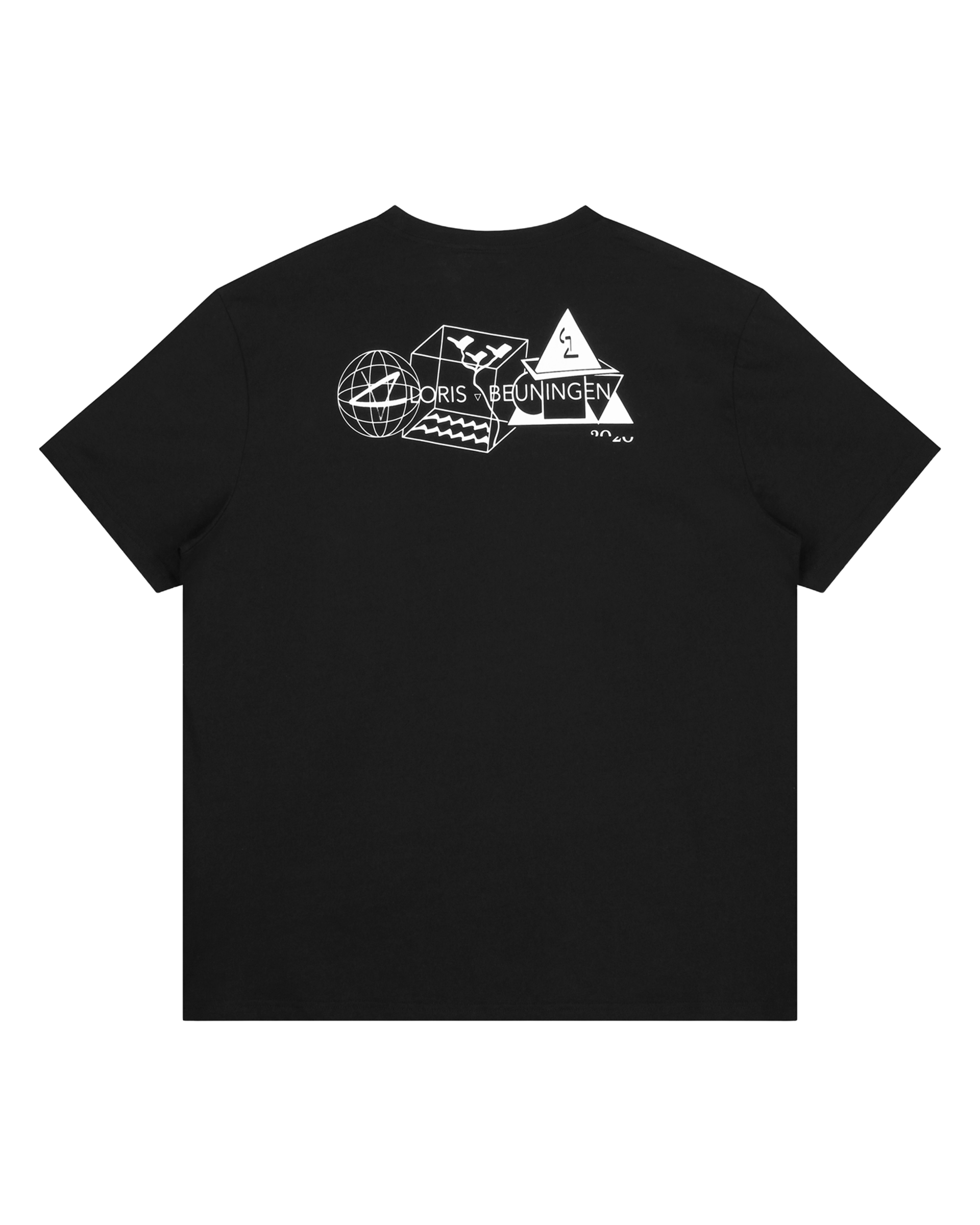 TEE - BLOSSOMING OF EXISTENCE, Black Edition · NOIR BLANC 0.9