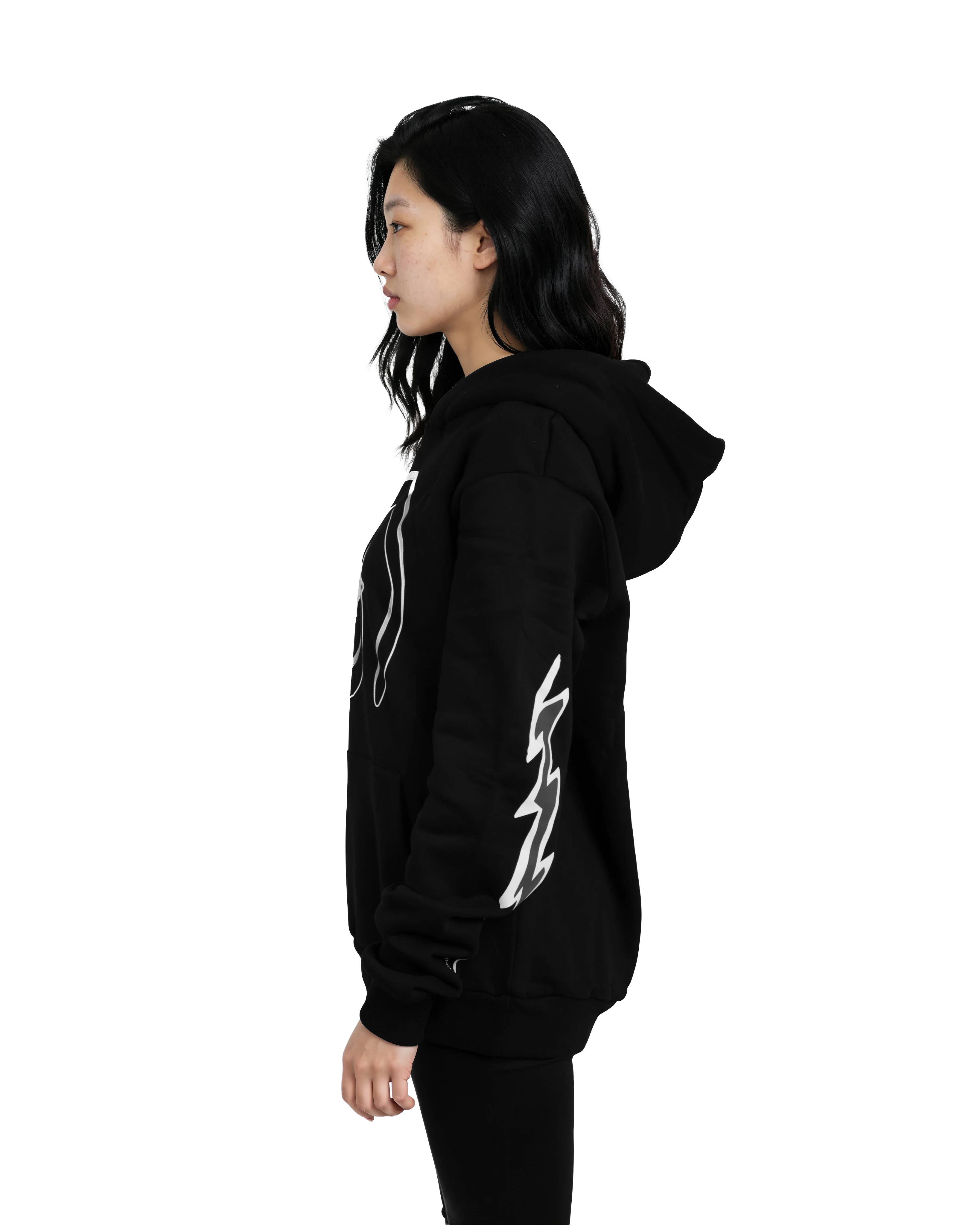 HOODIE - CONTROL OF FORCES · NOIR BLANC 0.9