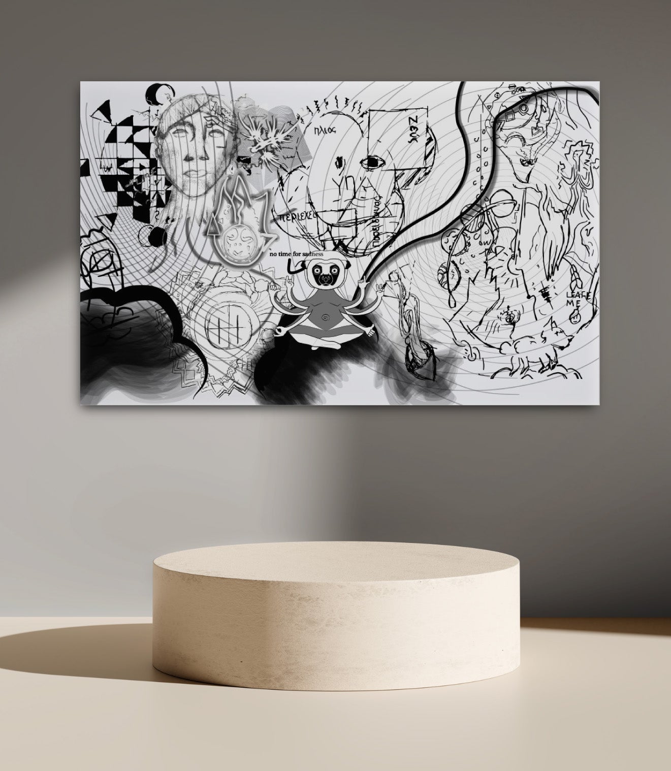 ARTWORK - SPIRIT IN MINDS (WHITE / BLACK)