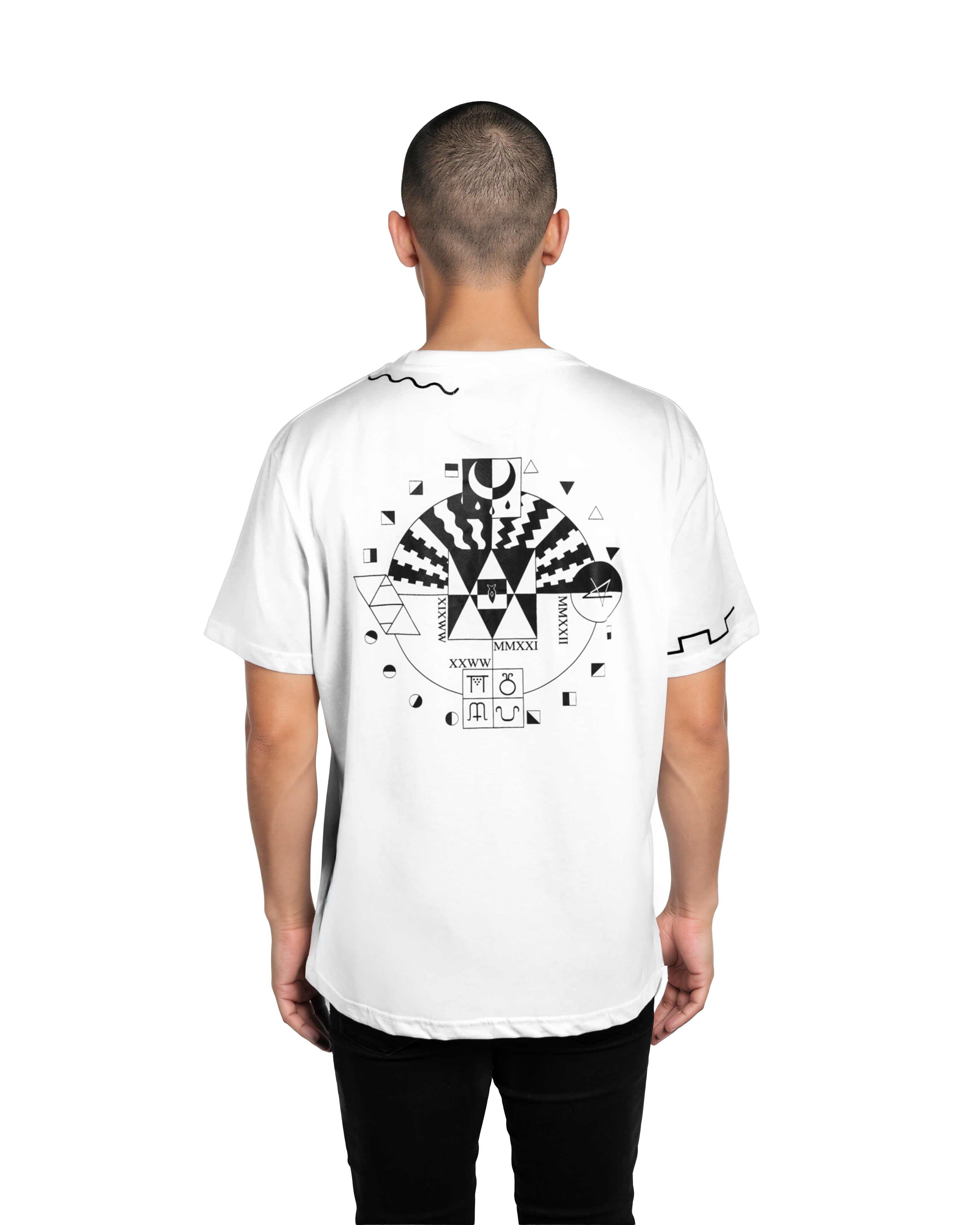 TEE - LIFE CYCLE · NOIR BLANC 0.9