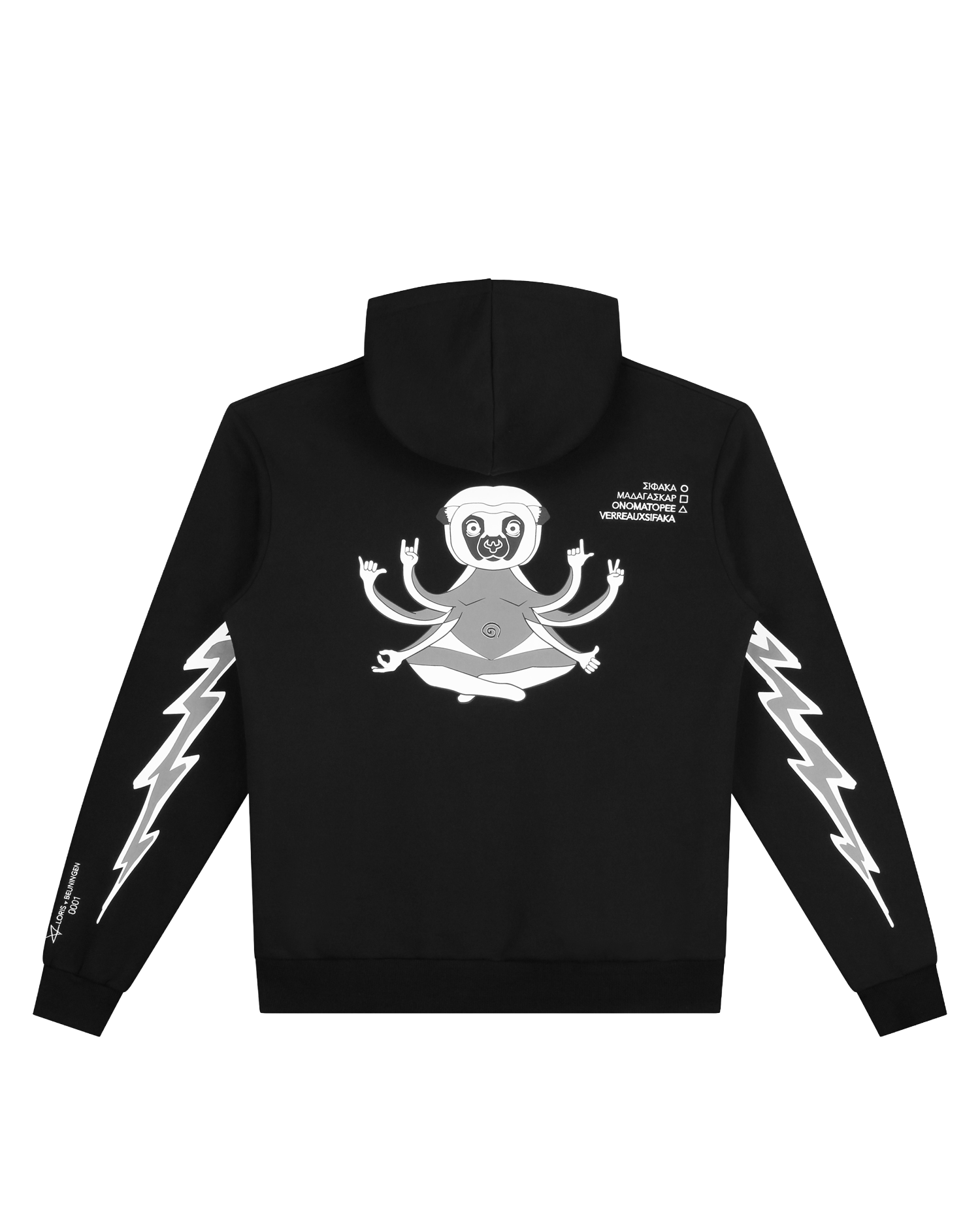 HOODIE - CONTROL OF FORCES · NOIR BLANC 0.9