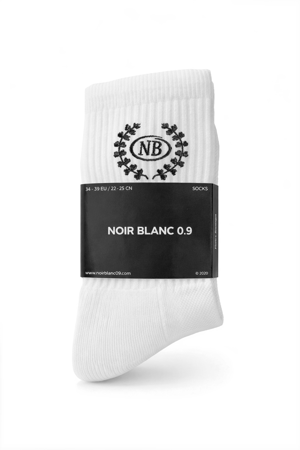 RACE SOCKS · L'AMOUR NOIR · NOIR BLANC 0.9