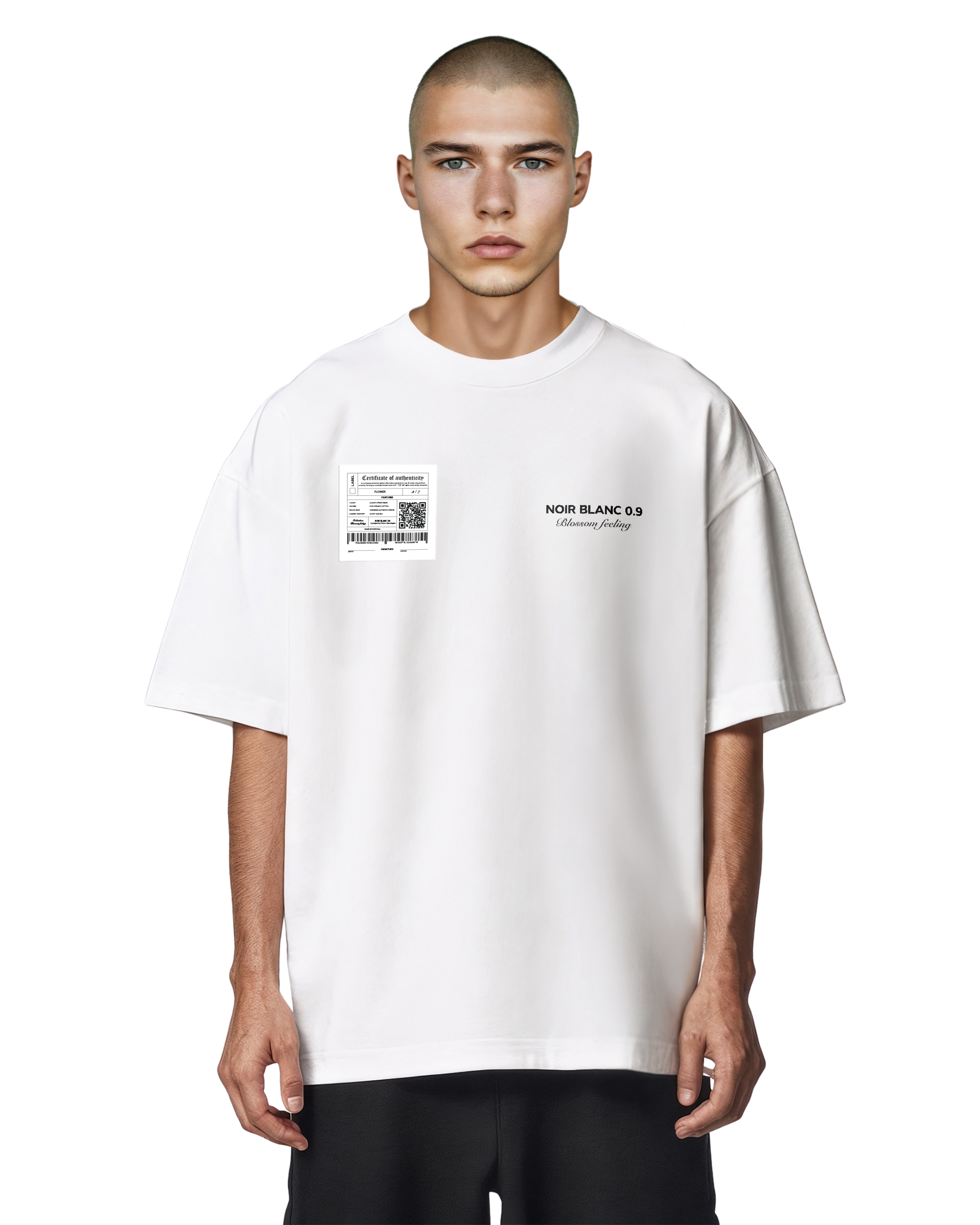 Flower 3/7 - White T-shirt