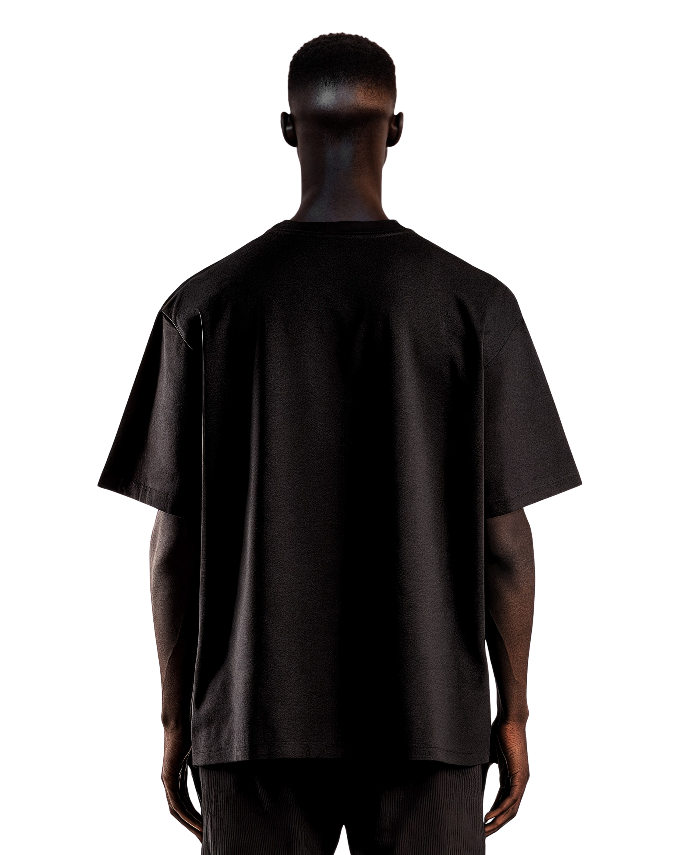 Flower 2/7 - Black T-shirt