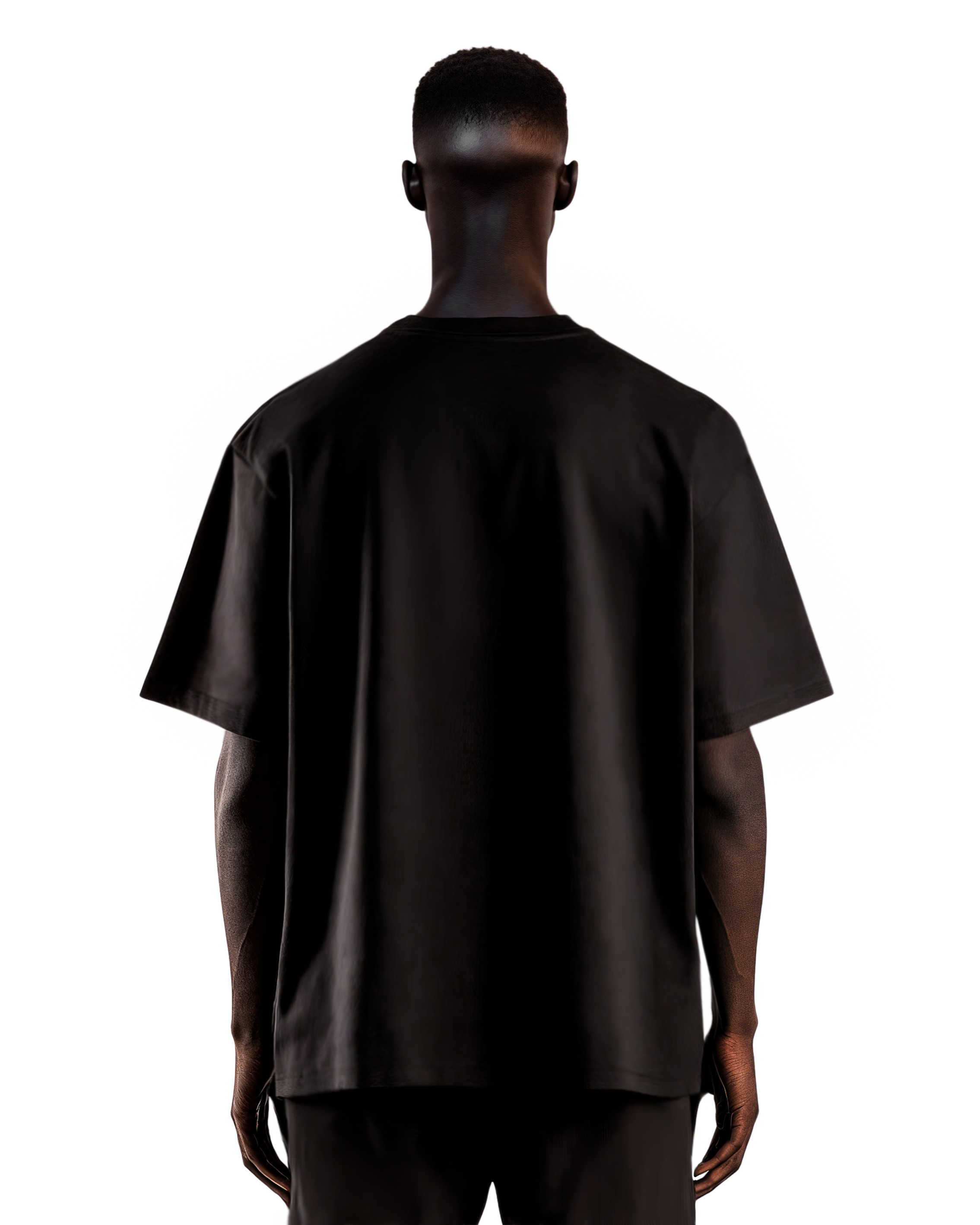Flower 2/7 - Black T-shirt