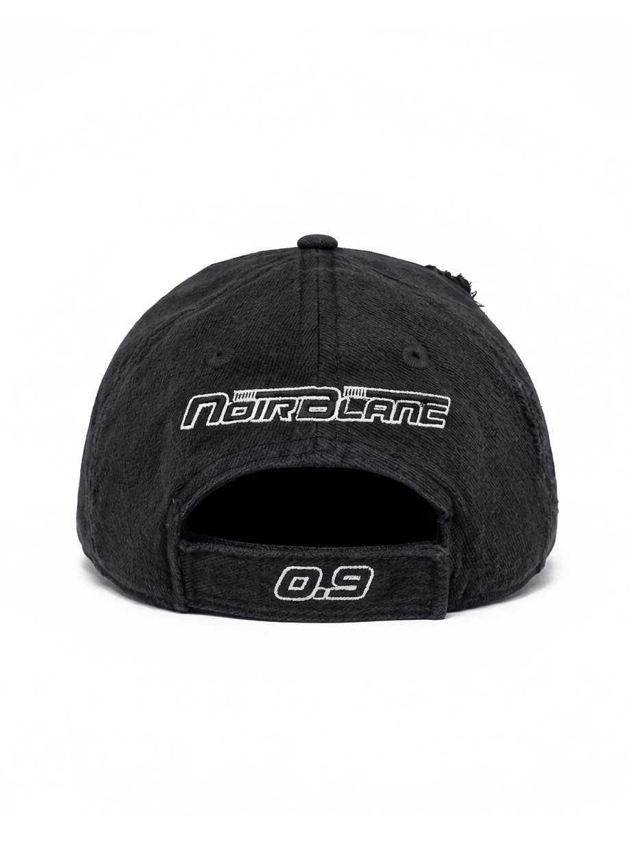 RACE CAP · L'AMOUR NOIR · NOIR BLANC 0.9