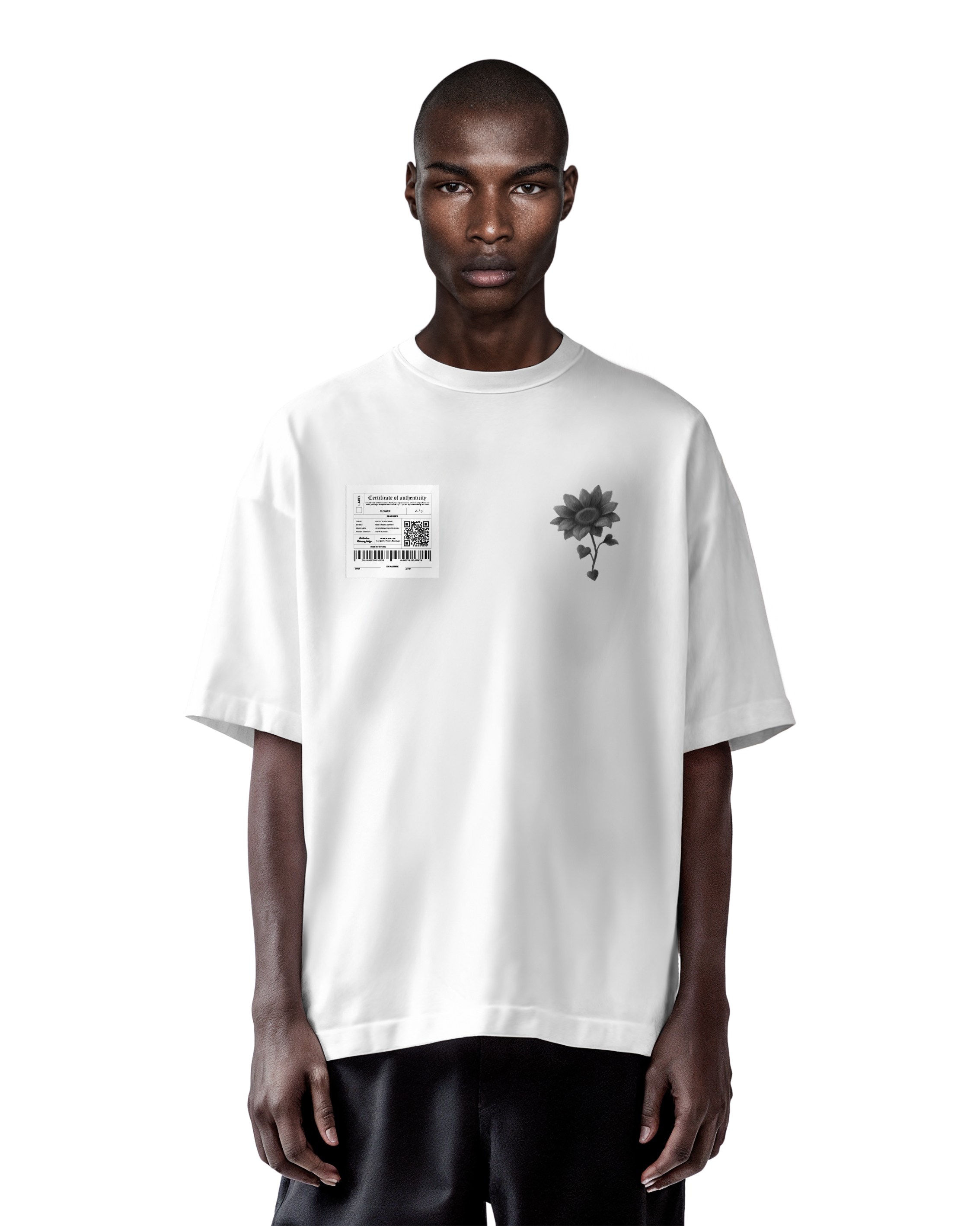Flower 5/7 - White T-shirt
