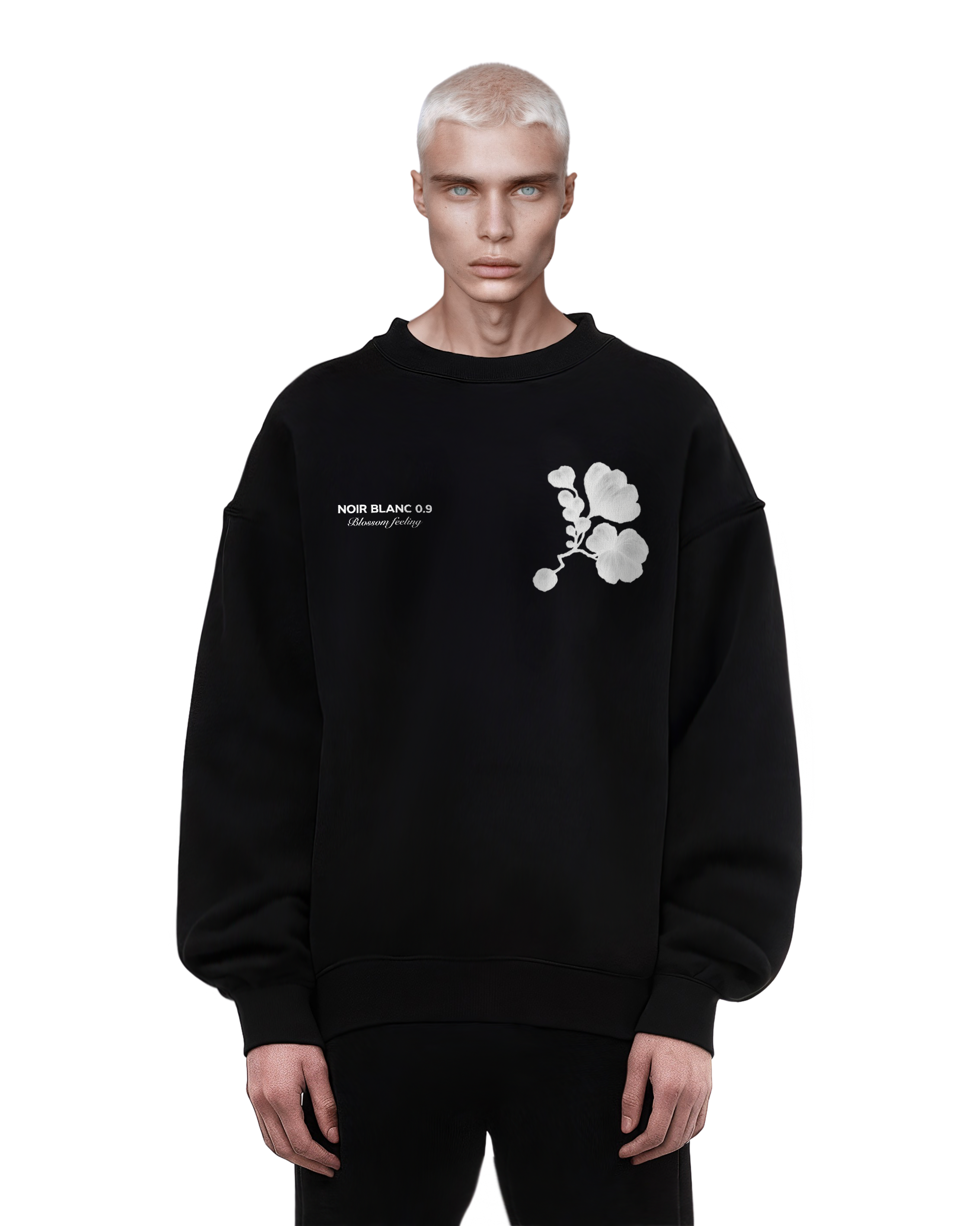 Flower 6/7 - Black Sweater